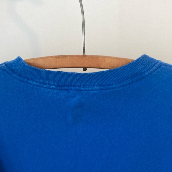 NCAA Blue Short Sleeve Tee with Broncos Design - Picture 4 of 9